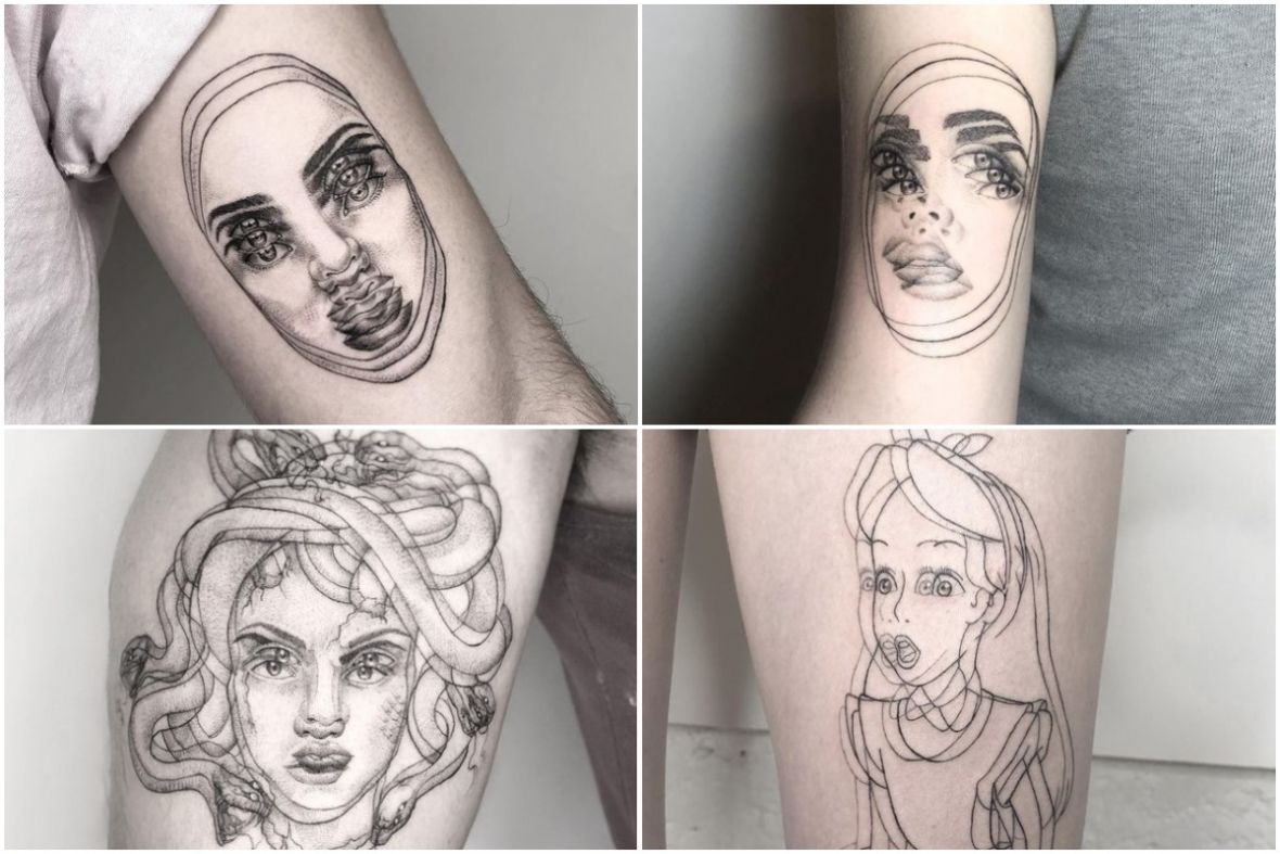 Foto: Prtscr/Instagram/Tetovaže izazivaju 'efekt zamućivanja'